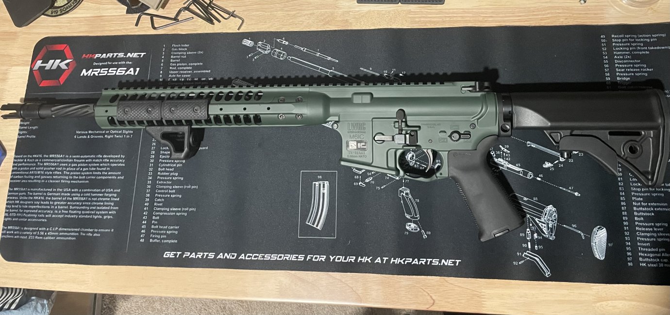 *Traded* LWRC-IC SPR Piston OD Green