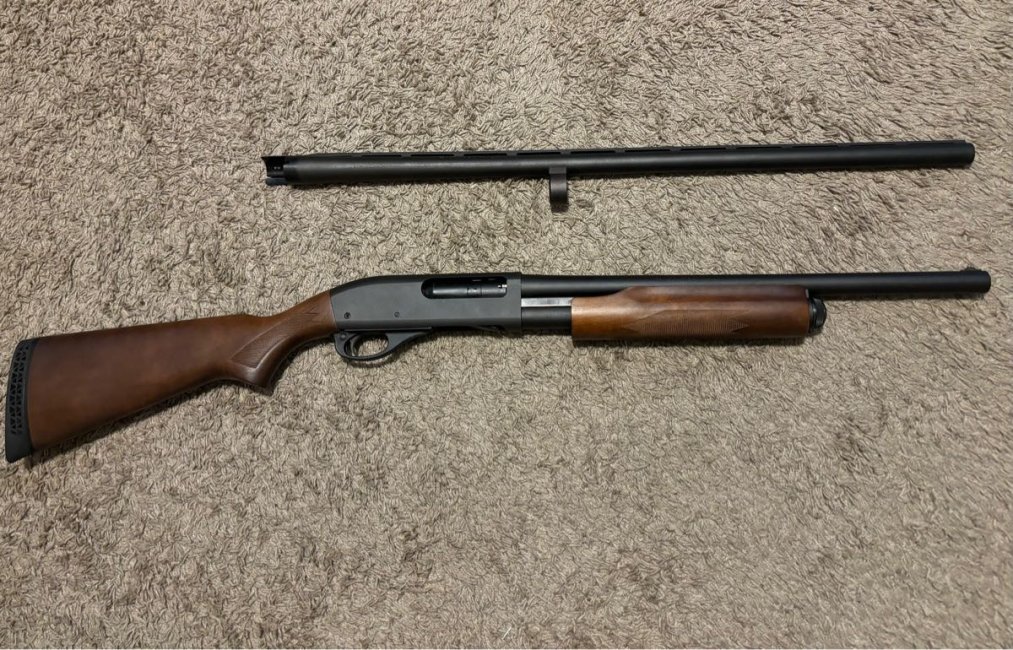 SOLD....Remington 870 SuperMag (short/long barrel) 12 ga.