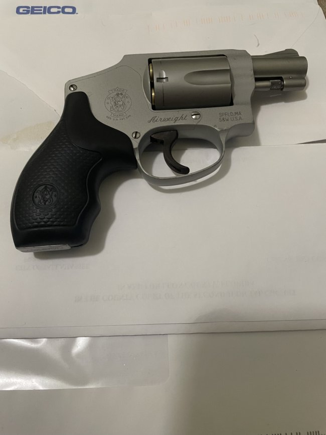 Smith and Wesson 642 hammerless $350