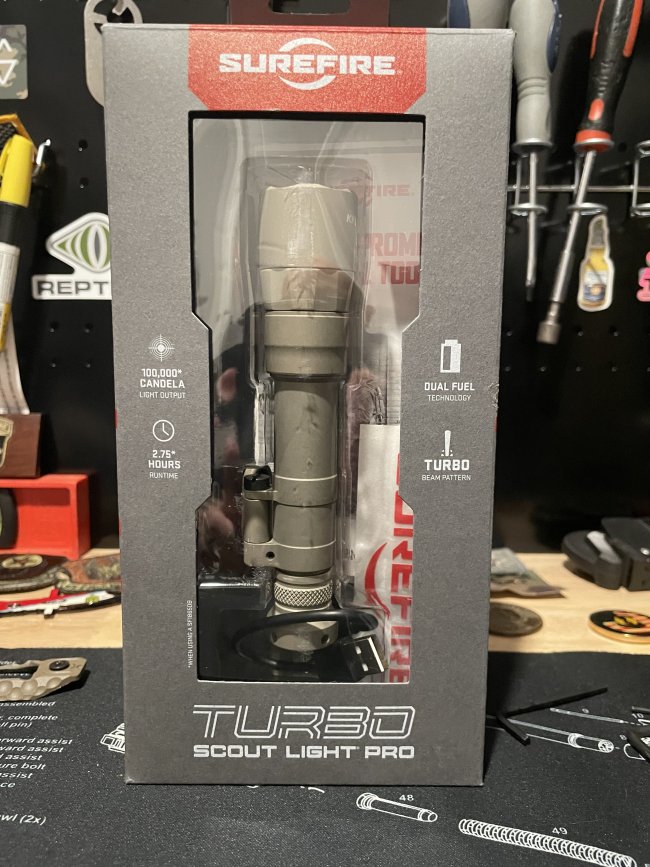 Surefire M640 DF Turbo Pro Tan