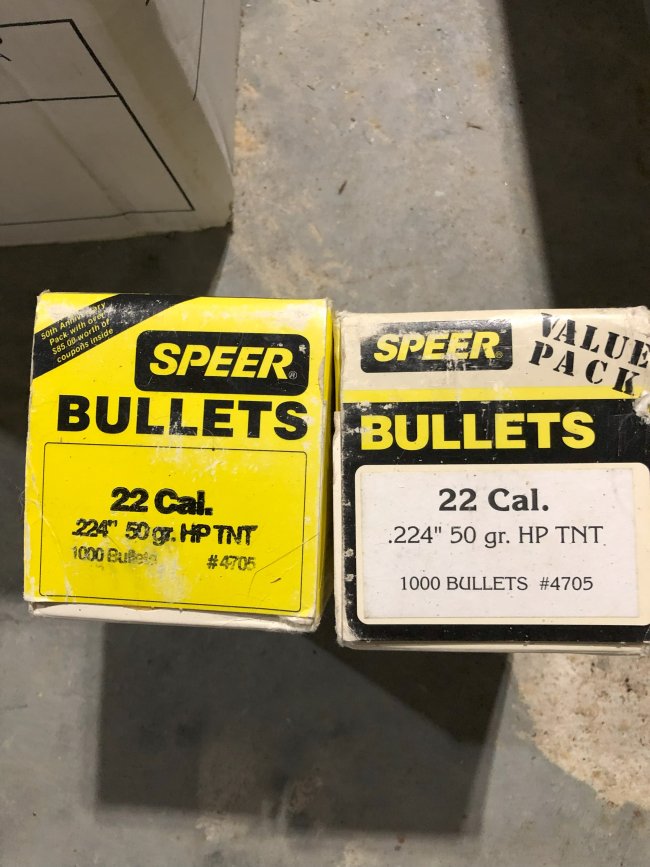 Bullets only - 224, 338, 375, 454 Casull, 45-70