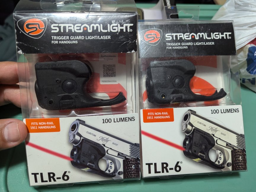 Streamlight TRL-6 Light/ Laser for 1911