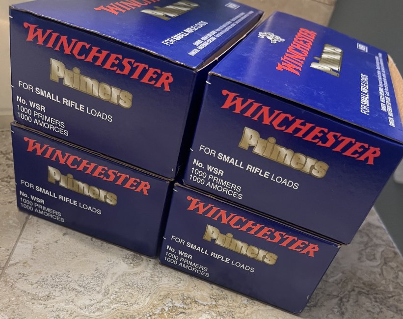 WTS: Winchester Small Rifle Primers