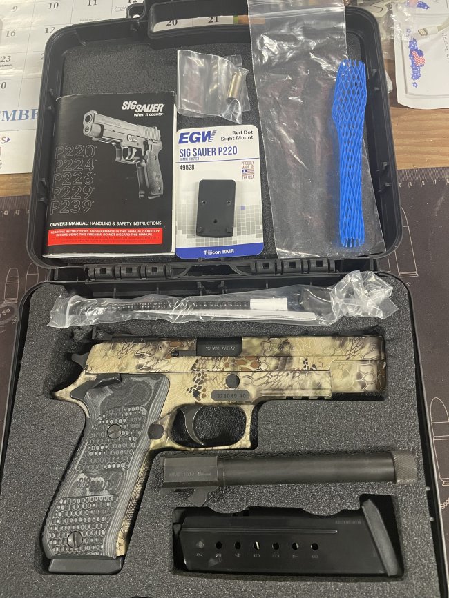 Sig p220 Elite Hunter 10mm (Crestview)