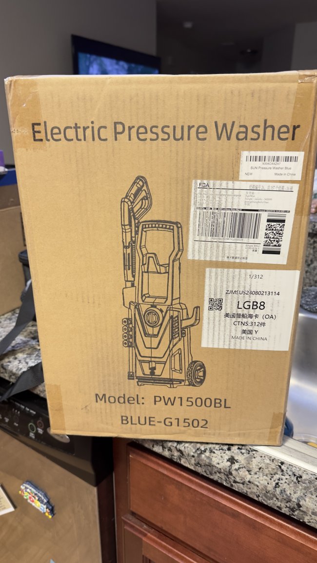 WTS/WTT - Electric Pressure Washer, 1140PSI 3.0GPM - BRAND NEW IN BOX